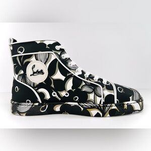 CHRISTIAN LOUBOUTIN Louis Orlato Flat Petunia High Top Sneakers EU 44 - US 11
